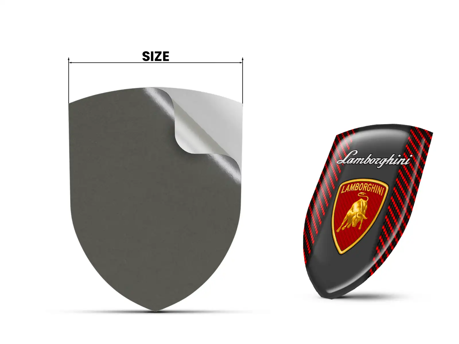 Lamborghini Windschutzsticker Premium Hochwertig Drift